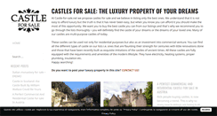 Desktop Screenshot of castle-for-sale.net